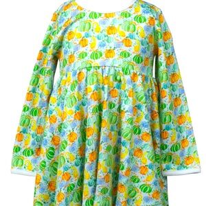 Proper Peony 3t “pumpkins” twirl dress NWT
